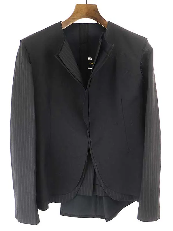 COMME des GARCONS コムデギャルソン13SS ドッキングレイヤードデザインジャケット