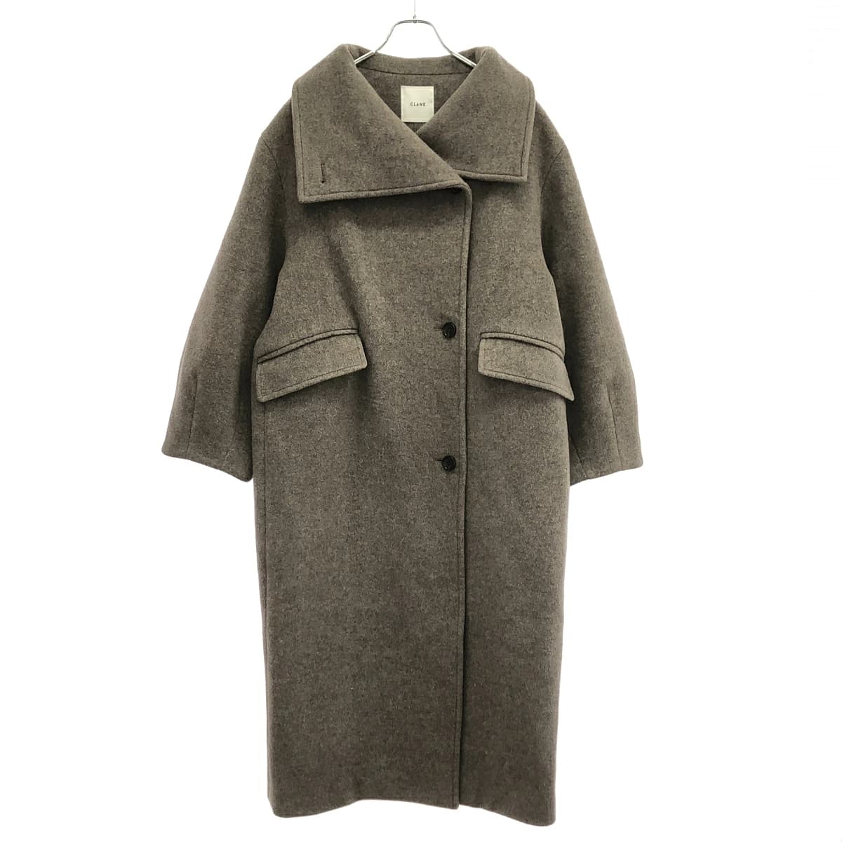 CLANE クラネ UP NECK OVER DOUBLE COAT ダブルオーバーコート 13101-0122