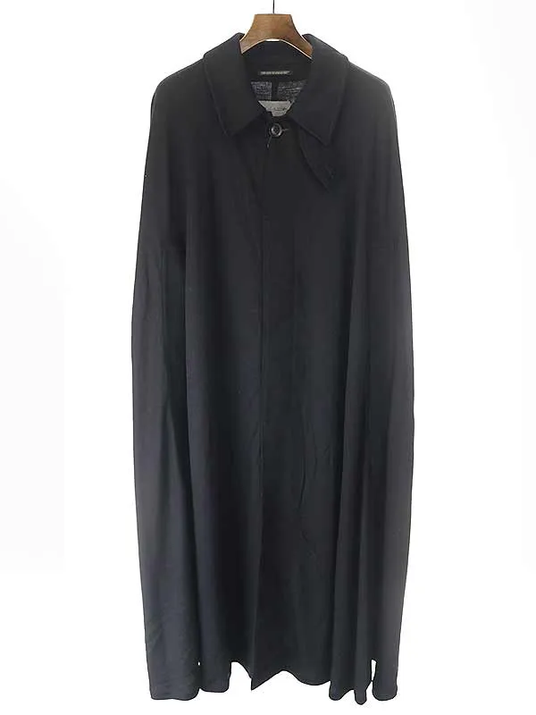 Yohji Yamamoto ヨウジヤマモト プールオム 13SS ウールギャバジンフードバルーンコート
