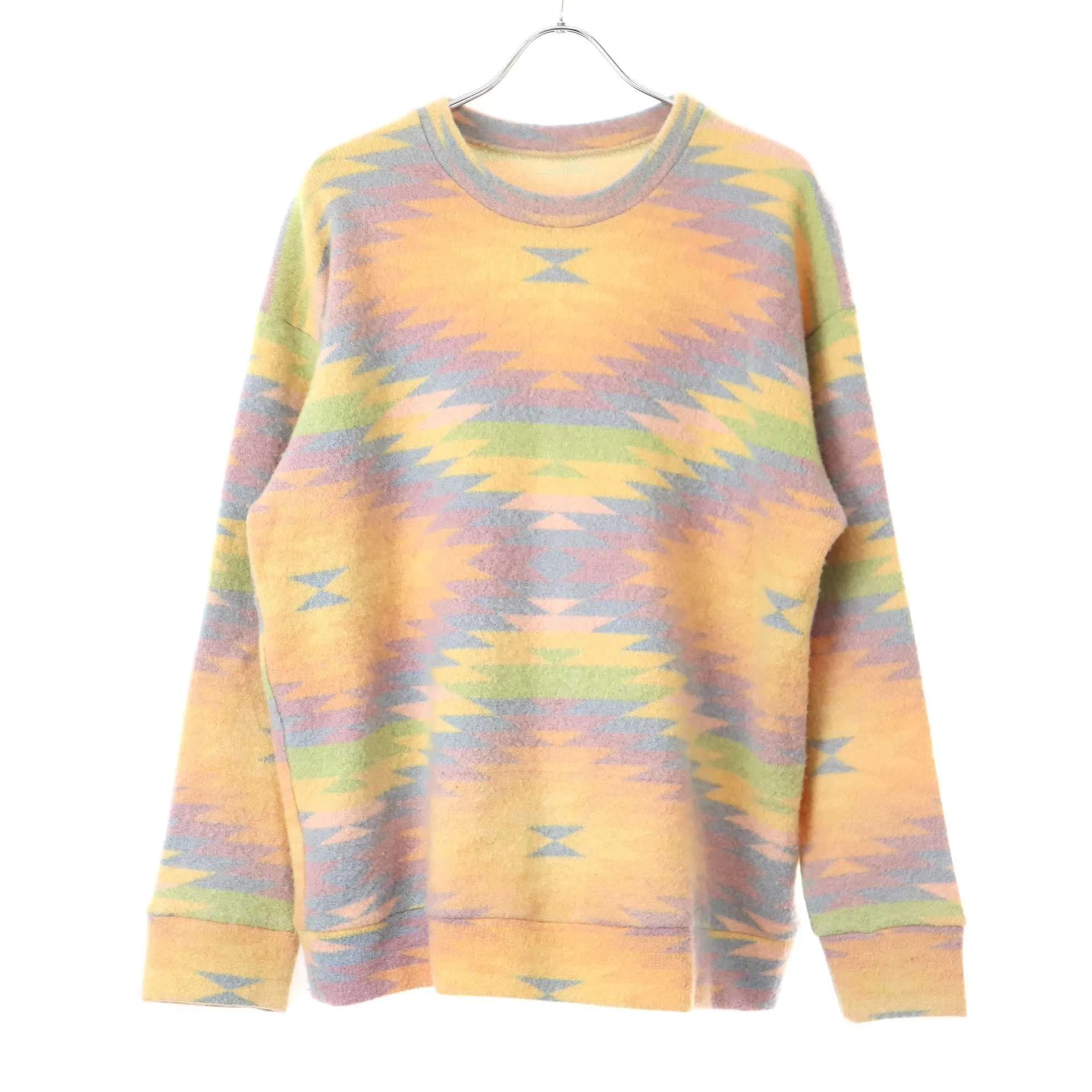 The Elder Statesman ジ エルダー ステイツマン Native Knit ネイティブニットセーター