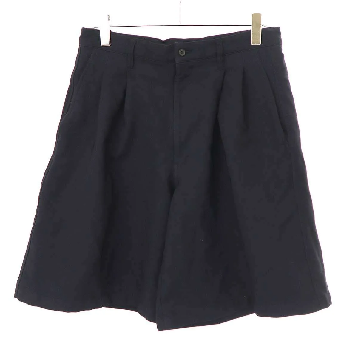 COMME des GARCONS コムデギャルソンシャツ 23SS ポリエステル縮絨ワイドショートパンツ FK-P009