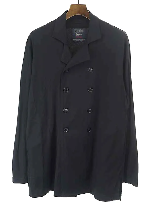Yohji Yamamoto レギュレーション ヨウジヤマモト メン マルチシードスムースダブルジャケット