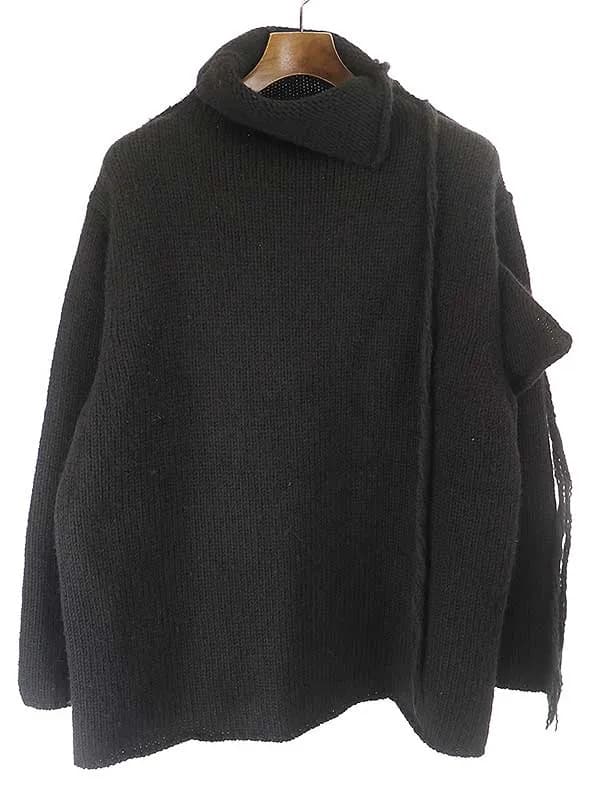 Yohji Yamamoto ビー ヨウジヤマモト 20AW オーバーサイズニットセーター