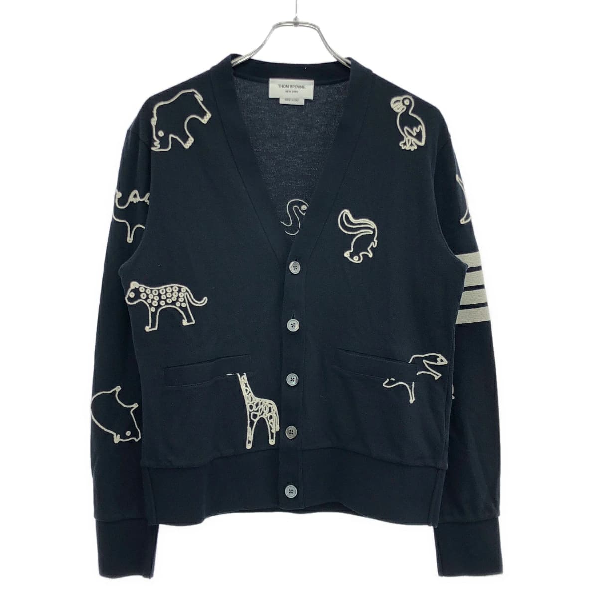 THOM BROWNE トム ブラウン アニマルデザインカーディガン MJT257E-00050415