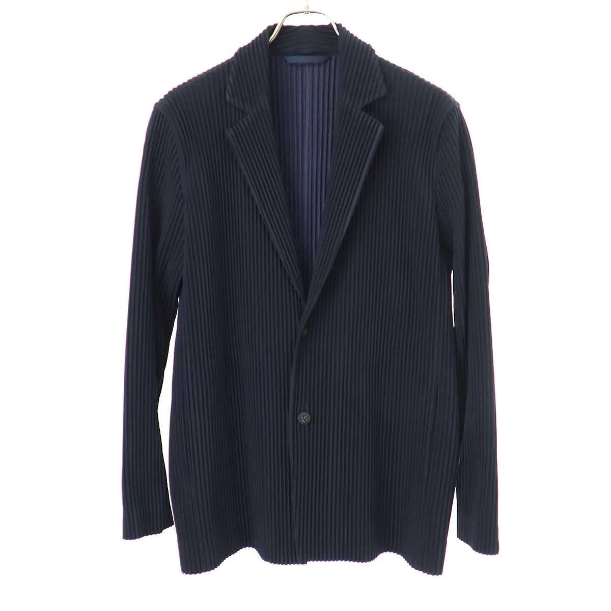 ISSEY MIYAKE オム プリッセ イッセイ ミヤケ BASICS プリーツテーラードジャケット HP55JD101
