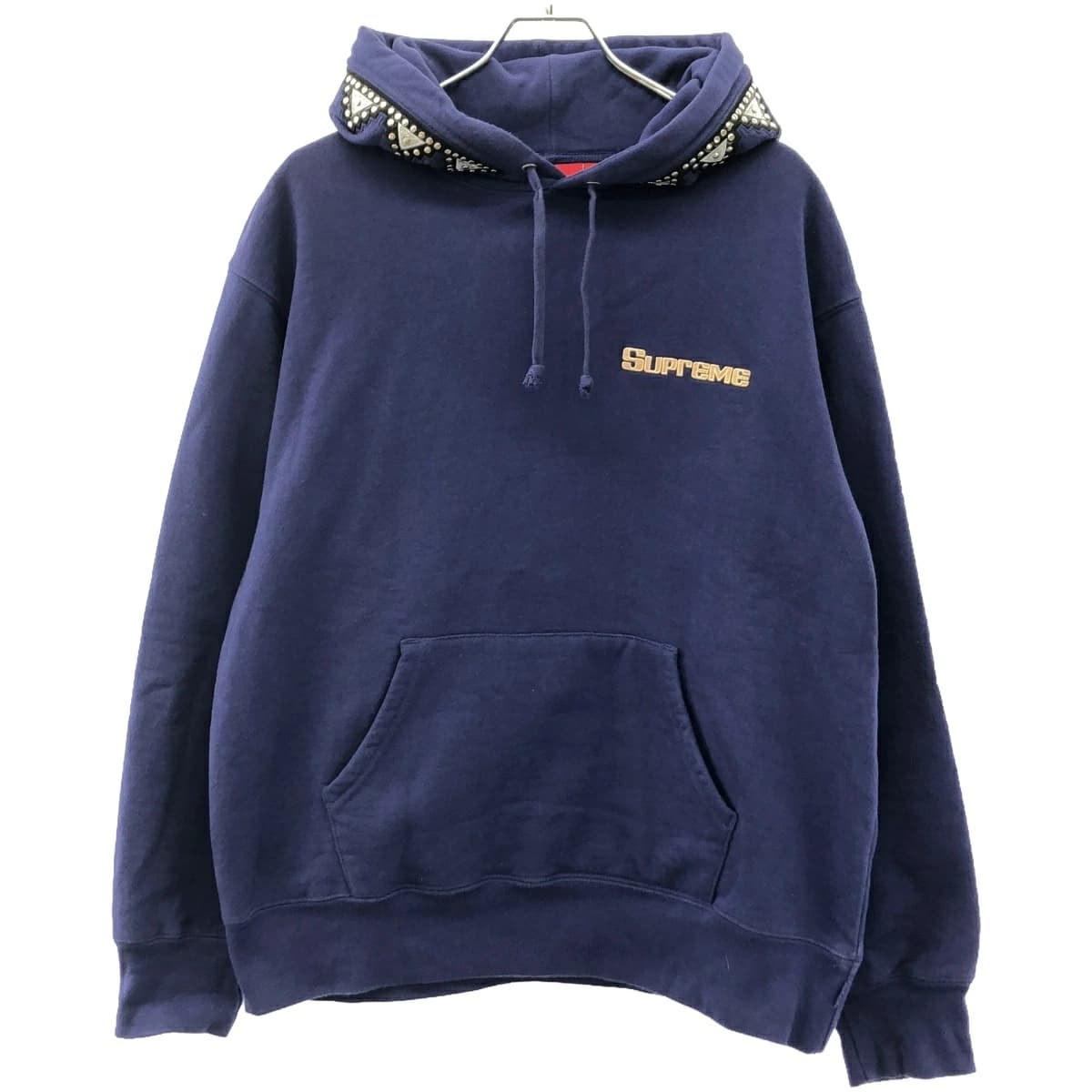 Supreme シュプリーム 20AW Pharaoh Studded Hooded Sweatshirt マルチスタッズスウェットプルオーバーパーカー