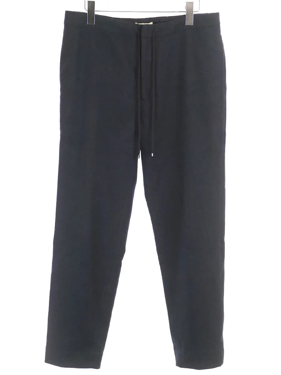AURALEE オーラリー 16AW スーパーソフトフランネルスラックスパンツ