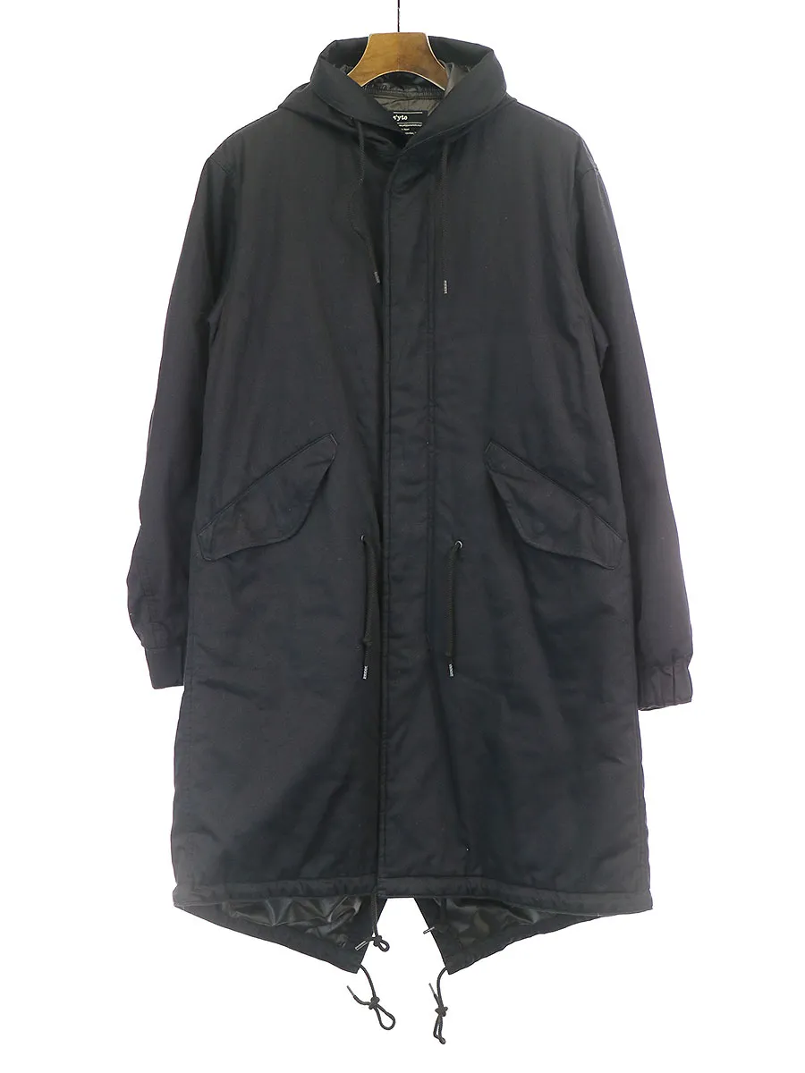 Yohji Yamamoto サイト バイ ヨウジヤマモト 17AW コットンツイルパディングモッズコート