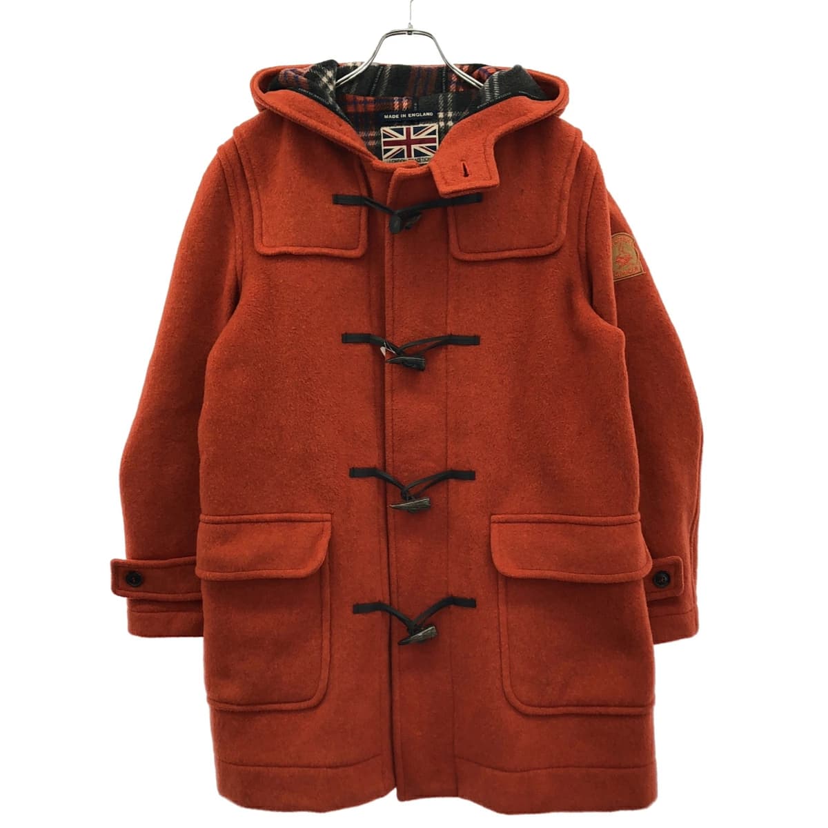 HYSTERIC GLAMOUR ヒステリックグラマー LONDON TRADITION アップリケダッフルコート 02223AC01