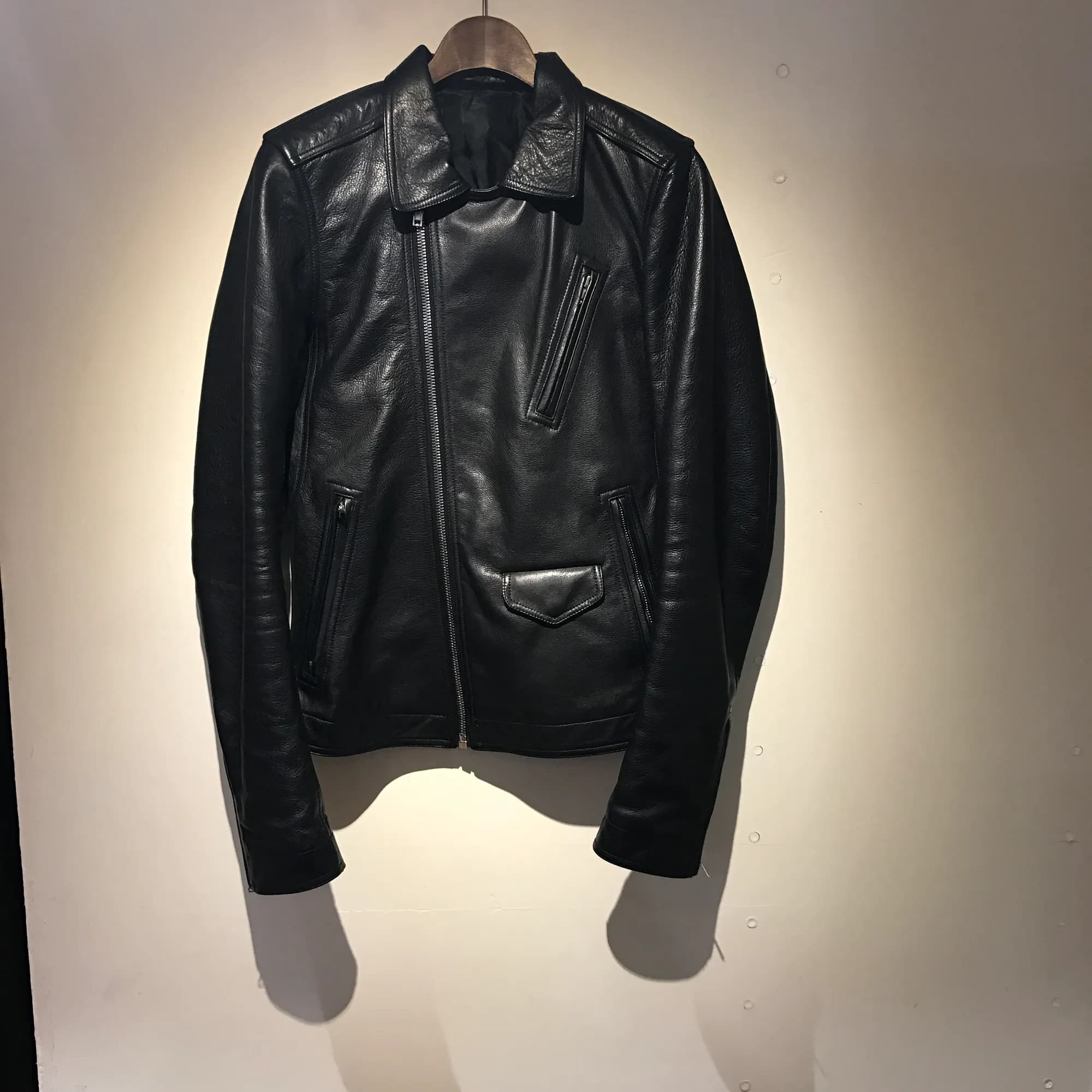 Rick Owens Rick Owens 16AW STOOGES BIKER JACKET