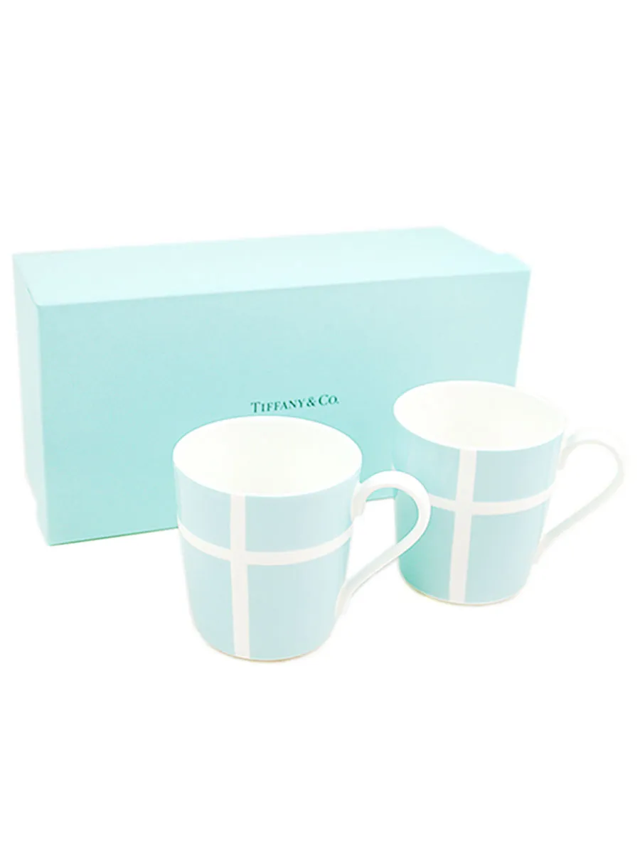 Tiffany & Co. ティファニー ブルーボックスマグ プレゼントBOXデザインマグカップセット