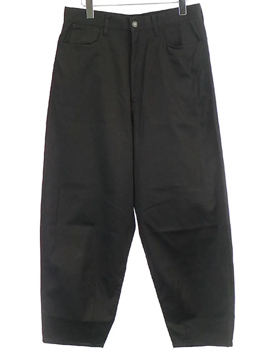 LAD MUSICIAN ラッドミュージシャン 19AW ウエストポイントチノテーパードワイドパンツ