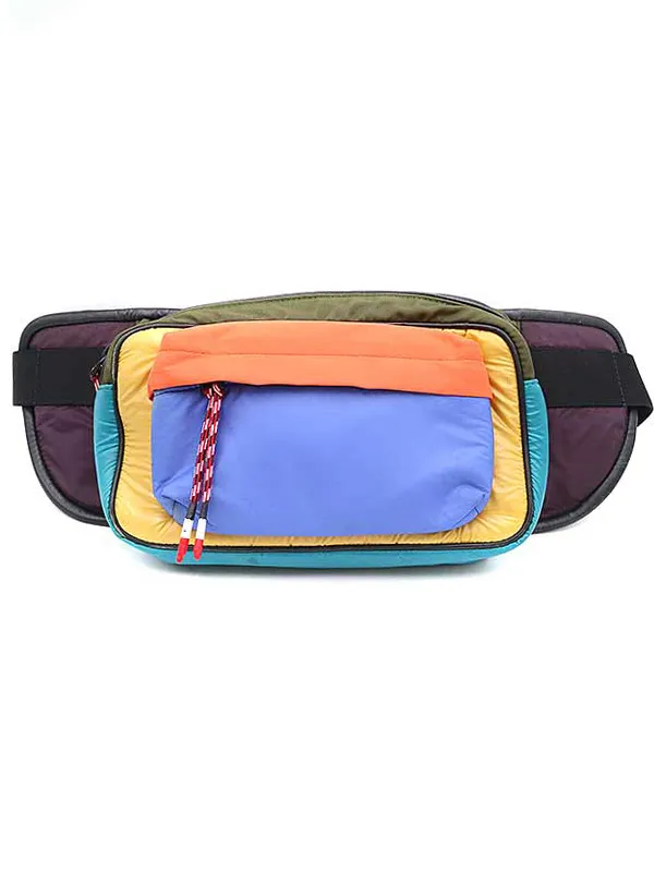 MONCLER モンクレール HIP BAG マルチカラーナイロンウエストバッグ
