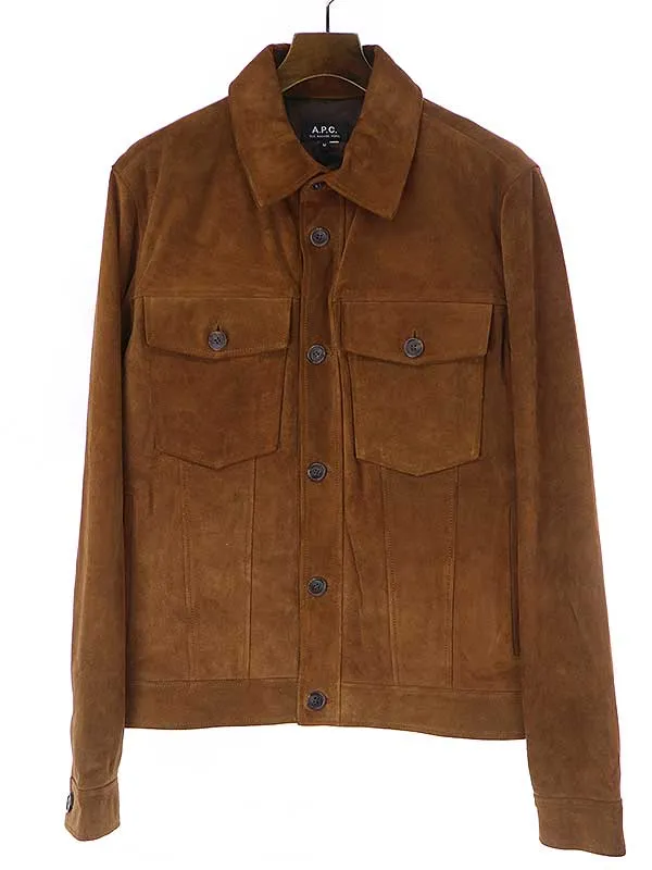 A.P.C. アーペーセー スウェードレザージャケット