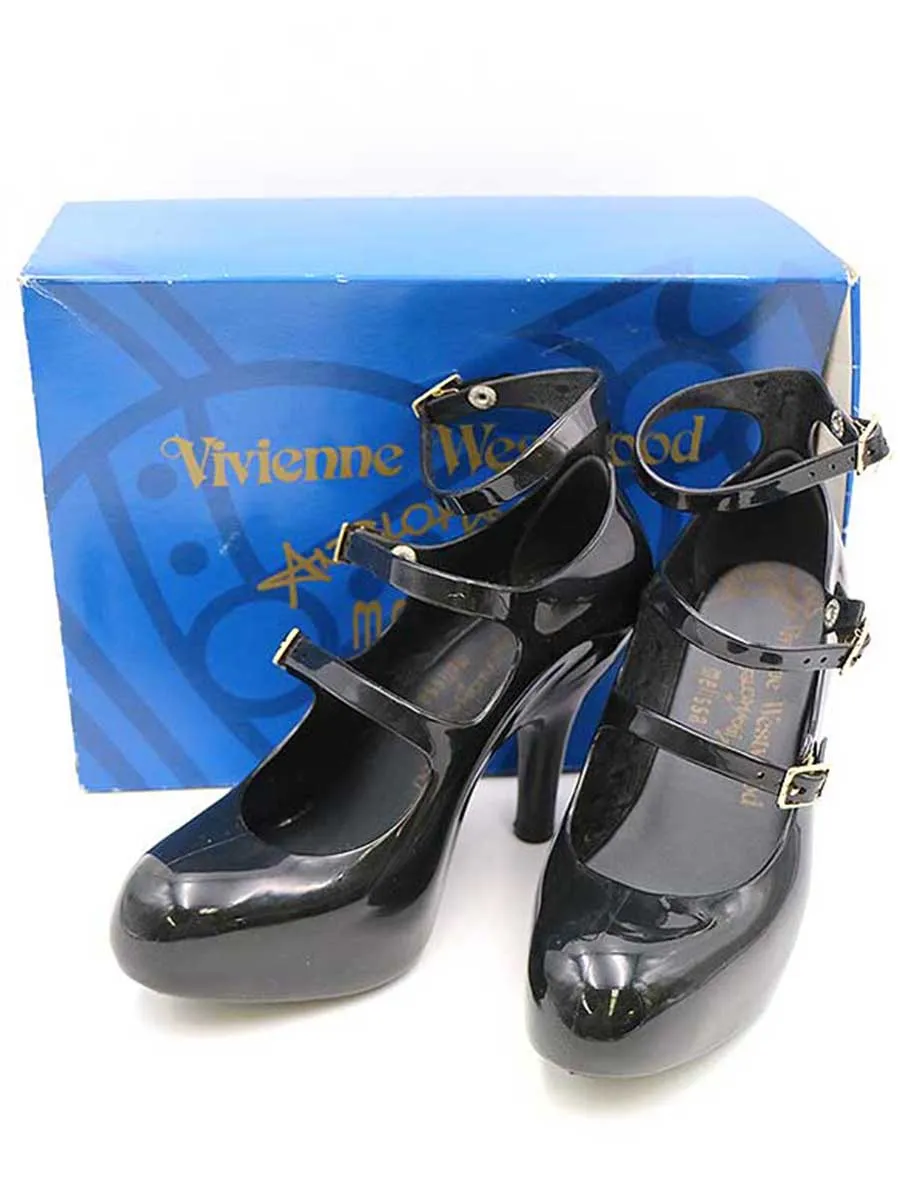 Vivienne Westwood ヴィヴィアンウエストウッド アングロマニア × メリッサ 3ストラップラバーサンダル