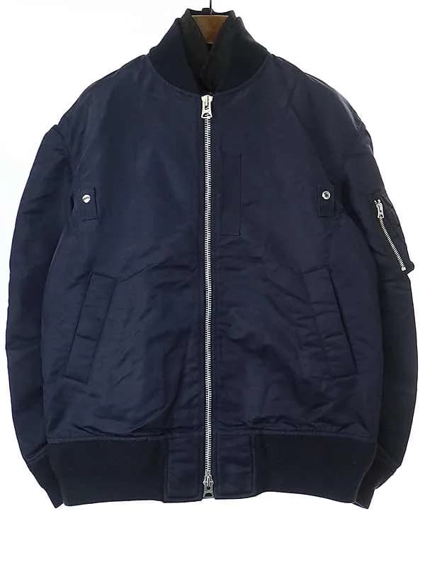 sacai サカイ ハイブリッドドッキングMA-1ジャケット