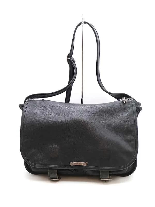 CHROME HEARTS クロムハーツ SOFT SHOULDER BAG ソフトショルダーレザーバッグ