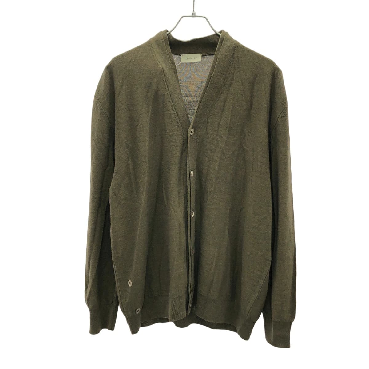 LEMAIRE ルメール TWISTED CARDIGAN ツイスト ウールカーディガン KN337 LK087