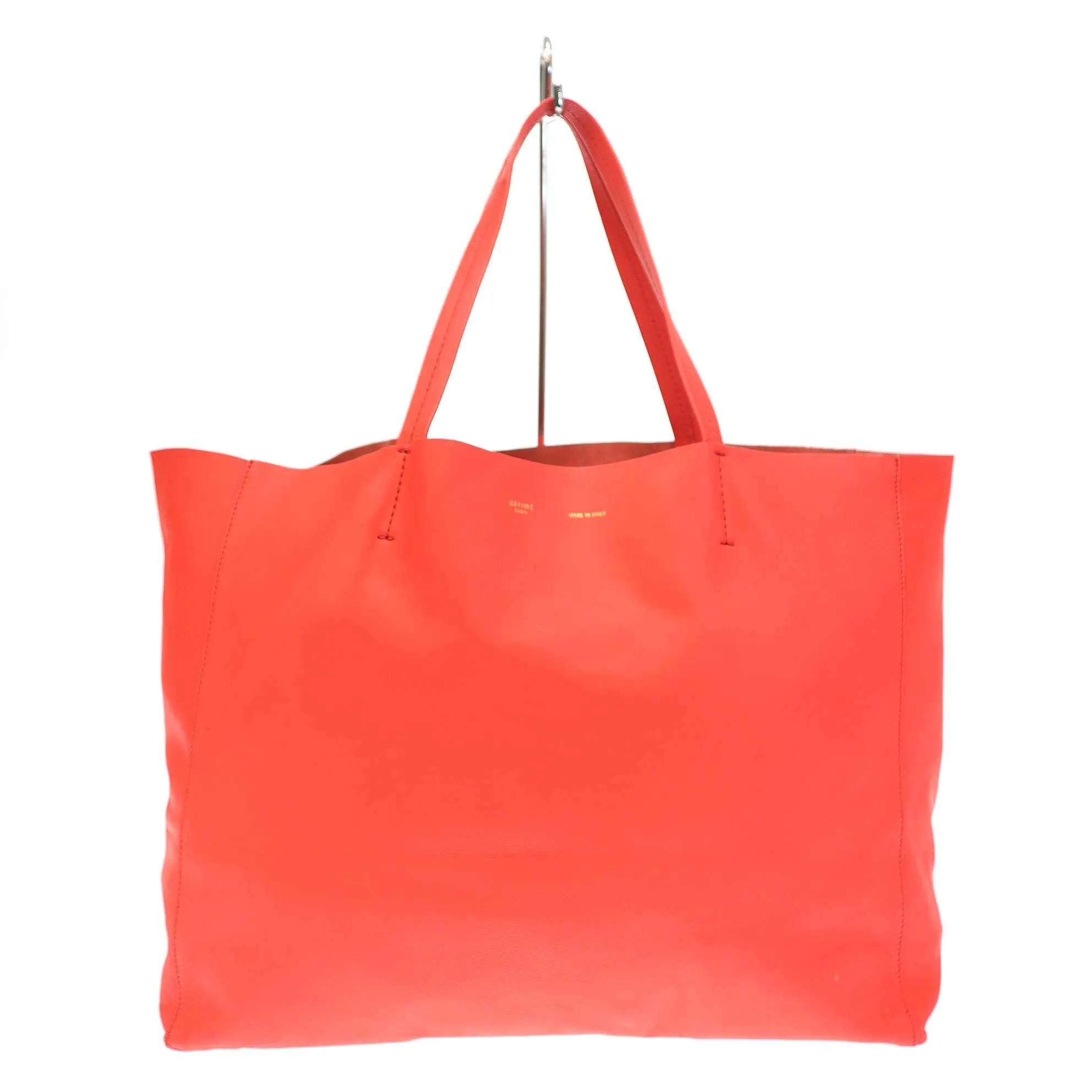 CELINE セリーヌ ホリゾンタルカバ レザートートバッグ