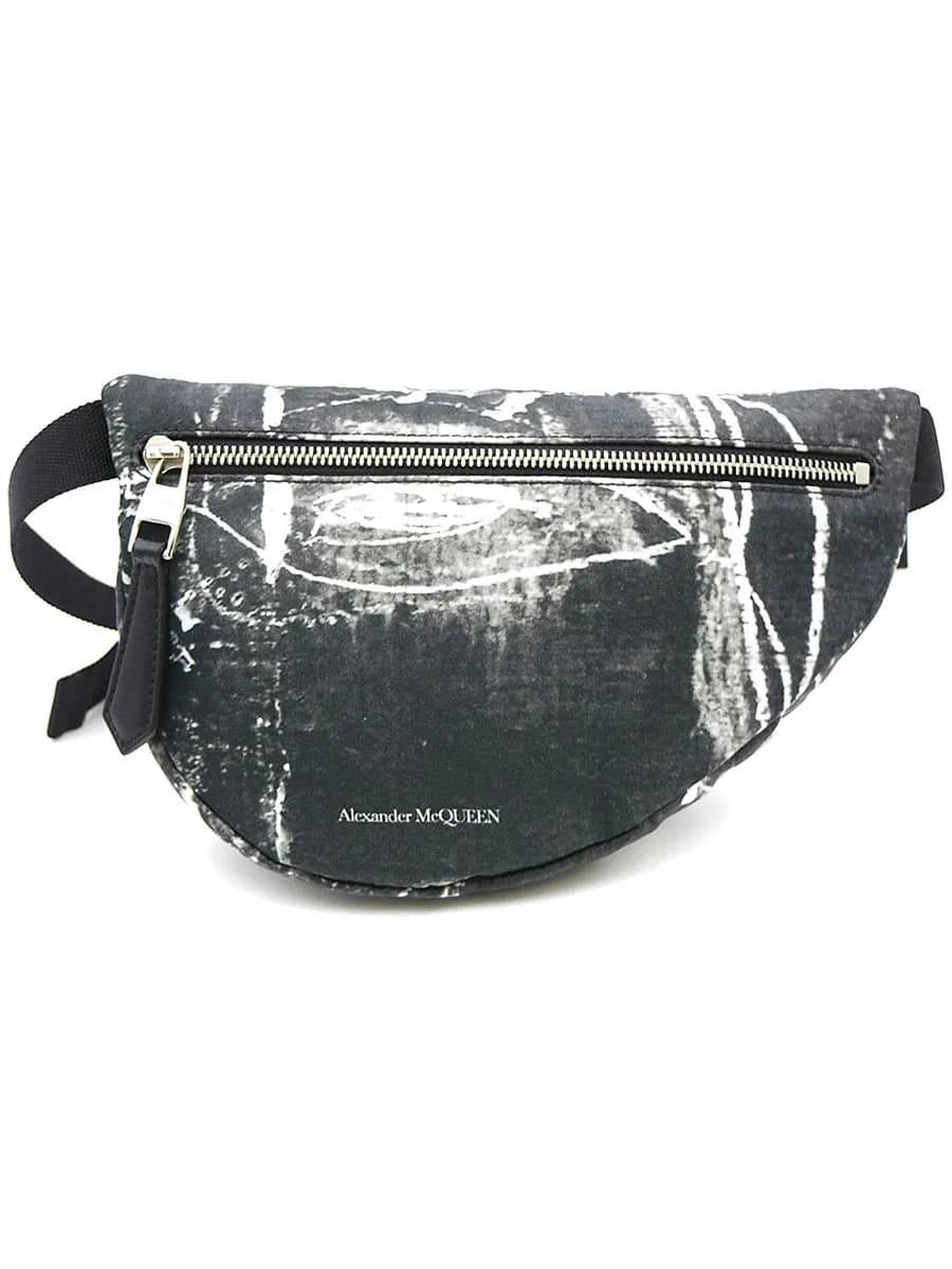 ALEXANDER McQUEEN アレキサンダーマックイーン 総柄ボディバッグ