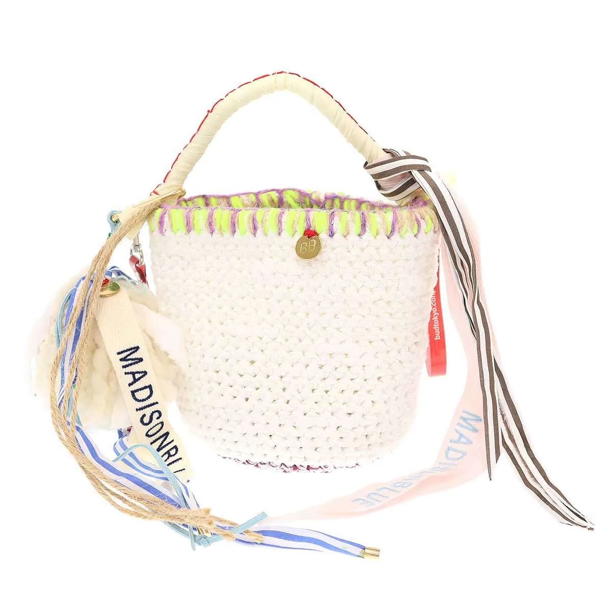 MADISON BLUE マディソンブルー Bud. HAND KNITTING BAG ハンドニットバッグ