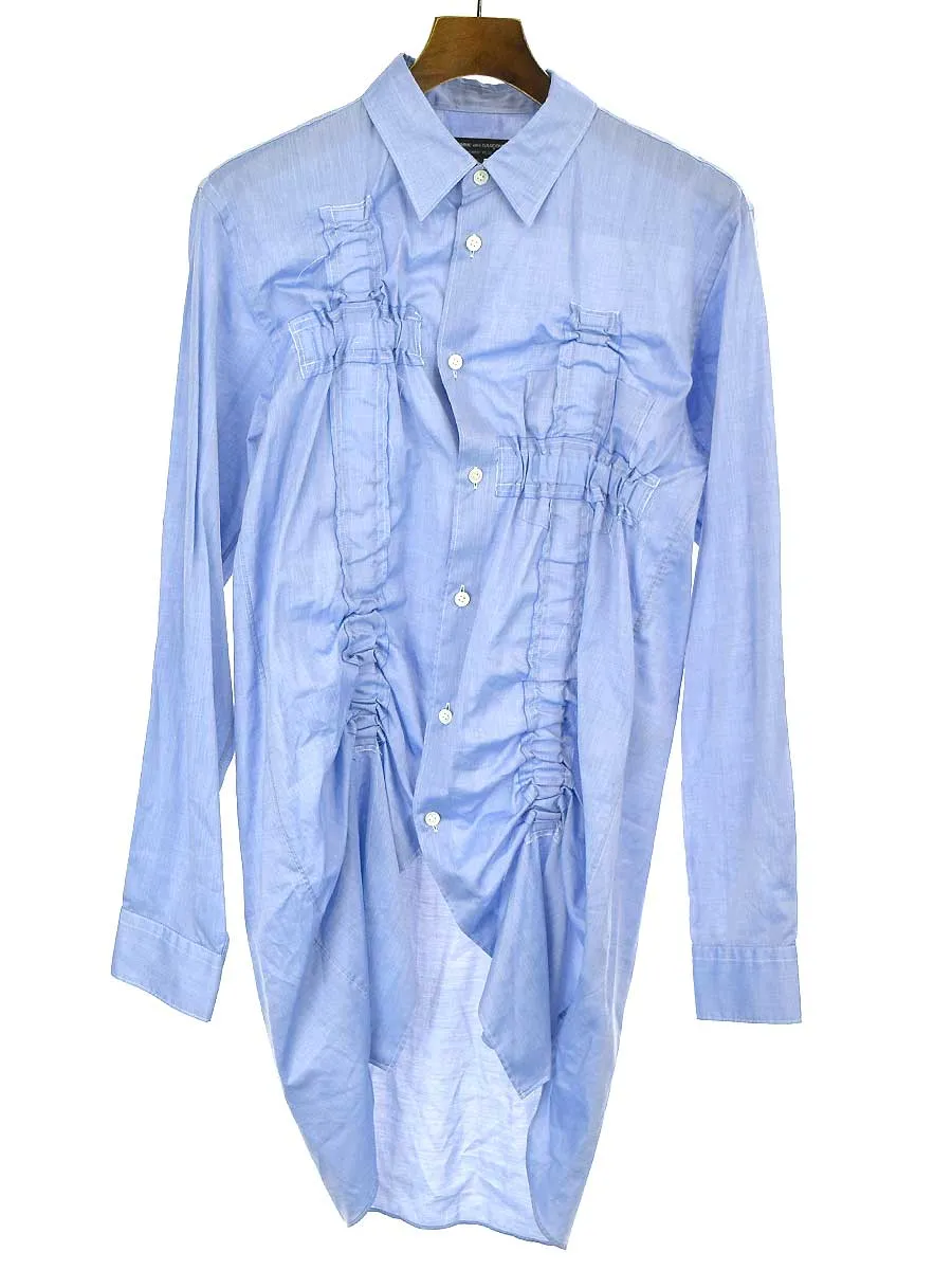 COMME des GARCONS コムデギャルソンオムプリュス 19SS フロントデザインシャツ