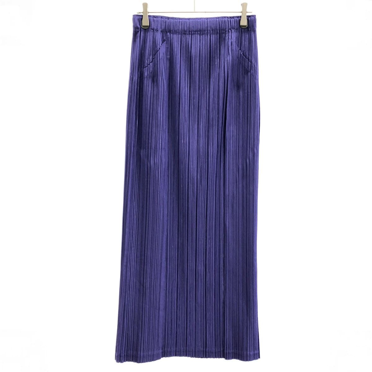 ISSEY MIYAKE プリーツプリーズ イッセイミヤケ 26SS THICKER BOTTOMS 1 タックスカート PP61JG373