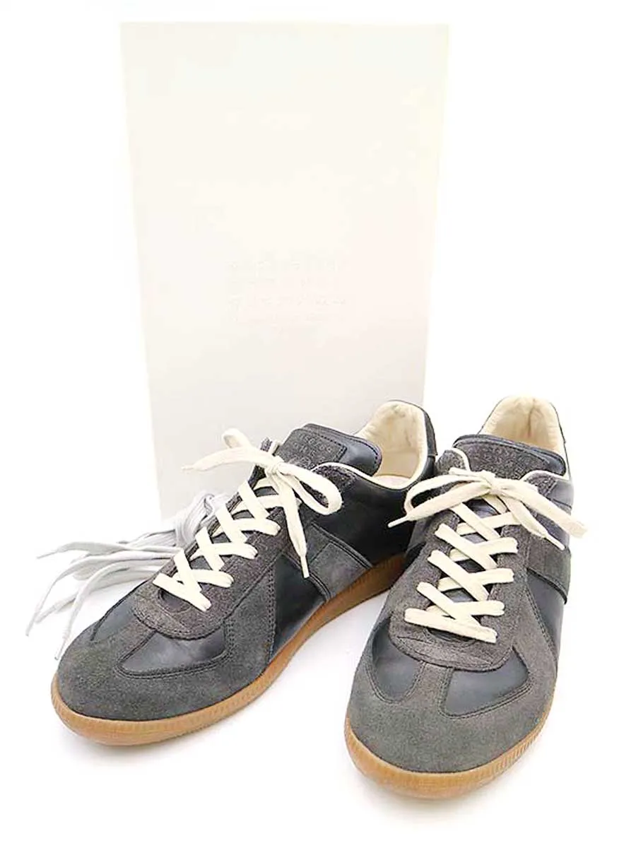 Maison Margiela メゾンマルタンマルジェラ22 12SS REPLICA ジャーマントレーナー ローカットスニーカー