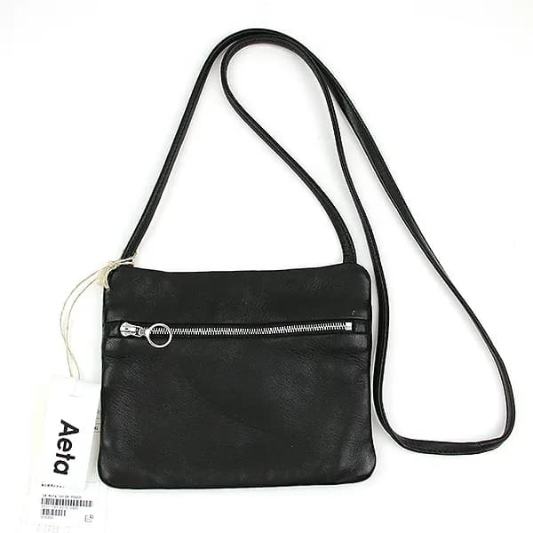 Aeta アエタ FLAT POUCH SHOULDER TYPE A ショルダーレザーポーチ