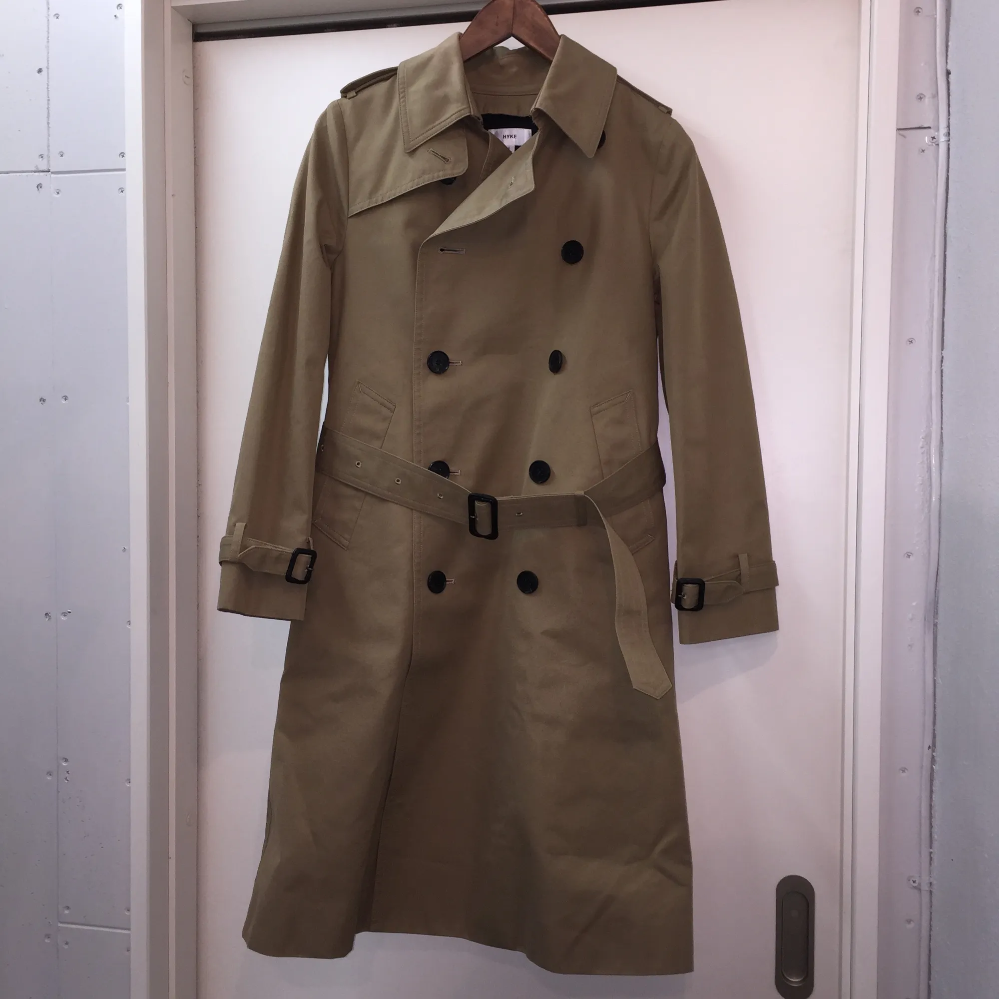 HYKE HYKE 15AW ウールライナー付きトレンチコート 1