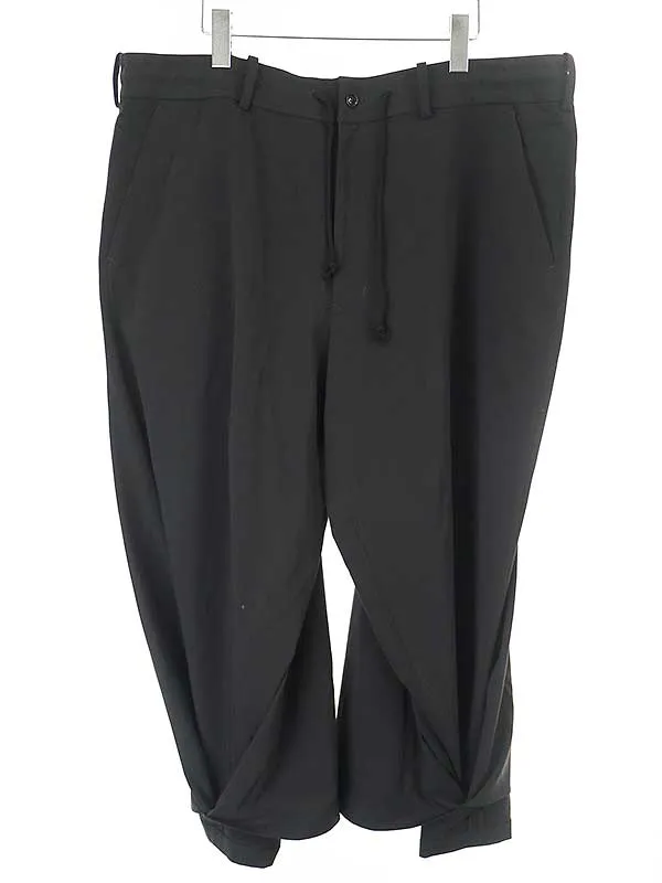 Yohji Yamamoto サイト バイ ヨウジヤマモト イージーワイドパンツ