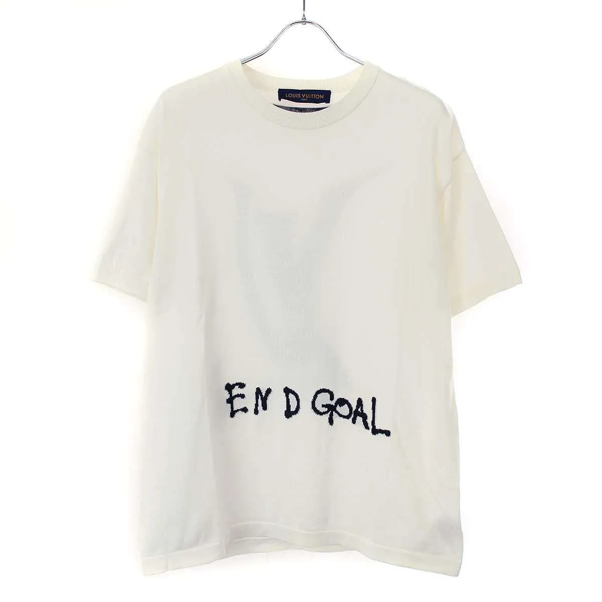 LOUIS VUITTON ルイヴィトン 21AW End Goal エンドゴール ニットTシャツ