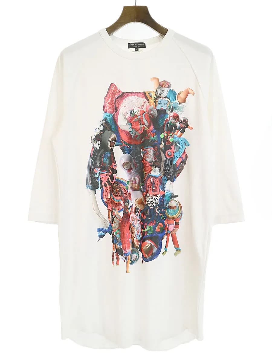 COMME des GARCONS コムデギャルソンオムプリュス×モナルイゾン 18SS グラフィックプリントカットソー