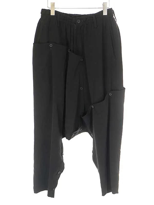 Yohji Yamamoto ヨウジヤマモトプールオム 21SS カバーサルエルパンツ