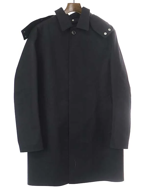 MACKINTOSH マッキントッシュ ウールゴム引き フーデットコート