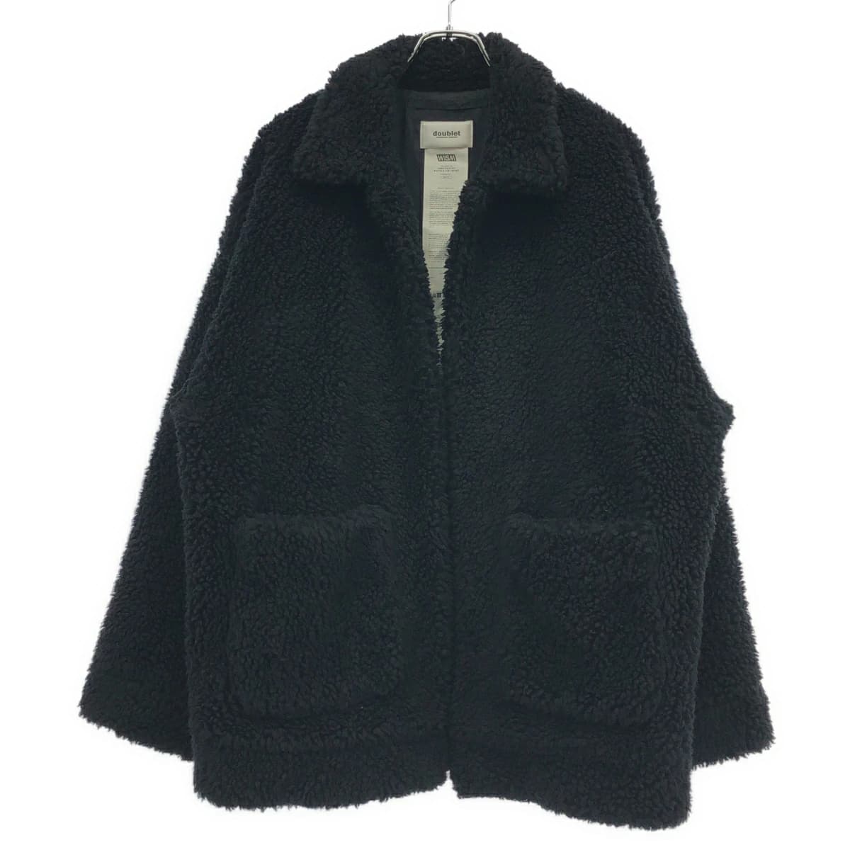 doublet ダブレット 21AW WISM別注 HAND-PAINTED RECYCLE FUR JACKET ハンドペイントリサイクルファージャケット 21AW04BL123-1
