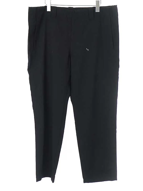 Yohji Yamamoto ヨウジヤマモトプールオム 05SS ウールギャバジンヒモパンツ