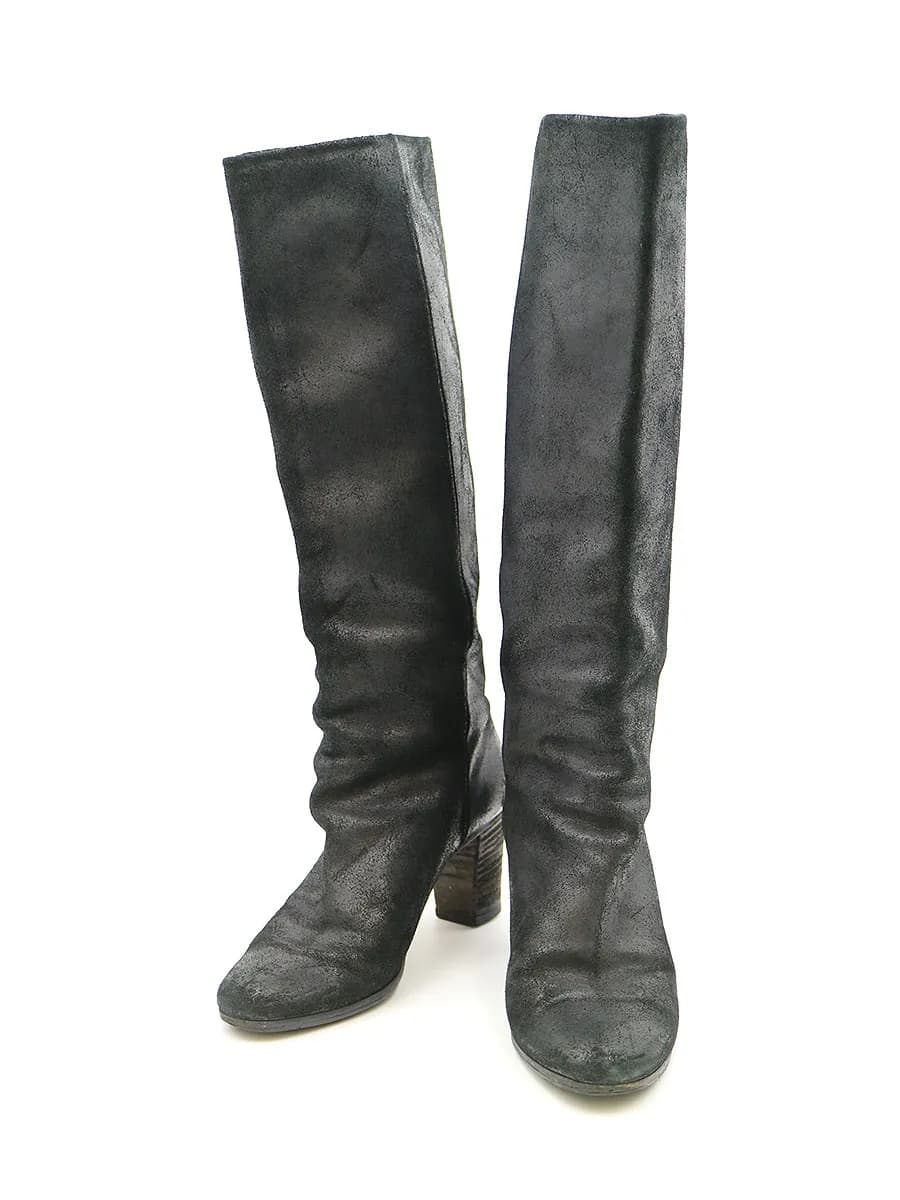 Maison Margiela メゾン マルタン マルジェラ22 クラックレザーロングブーツ