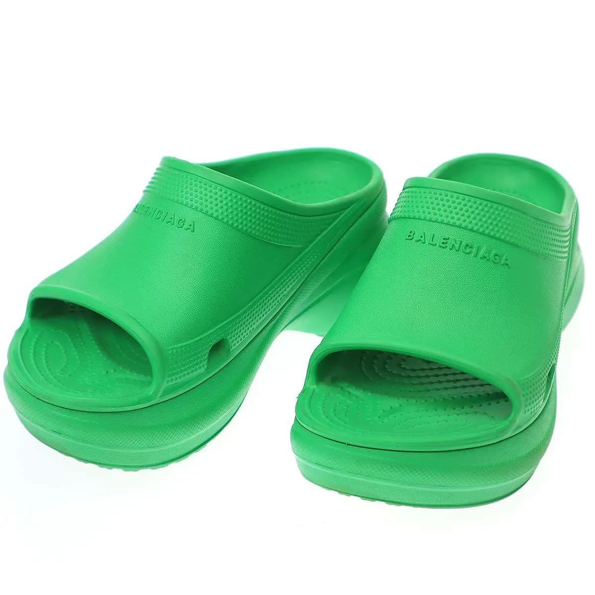 BALENCIAGA バレンシアガ クロックス POOL RUB SLIDE クロックスミュールサンダル