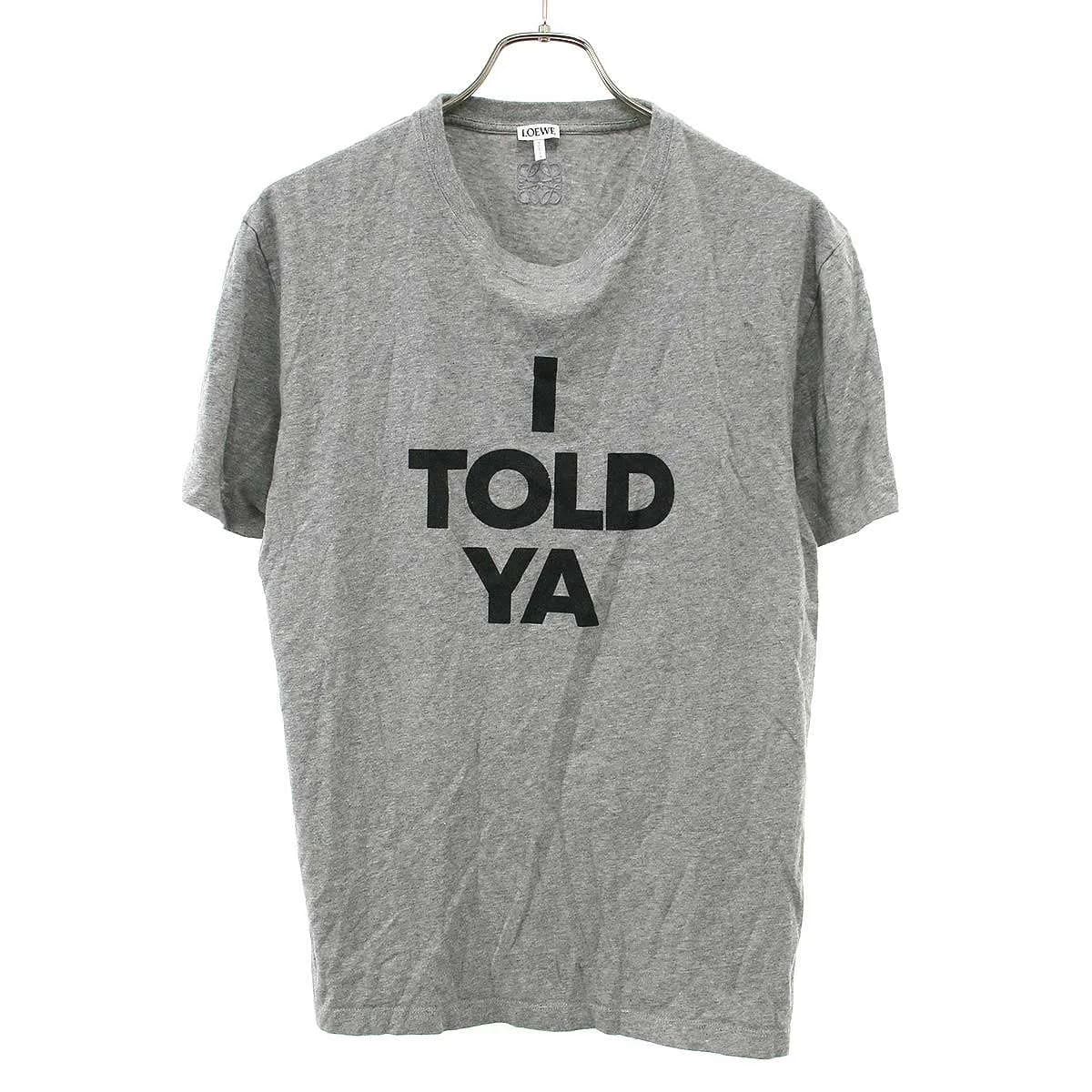 LOEWE ロエベ 24SS I TOLD YA プリントTシャツ H526Y22XB7