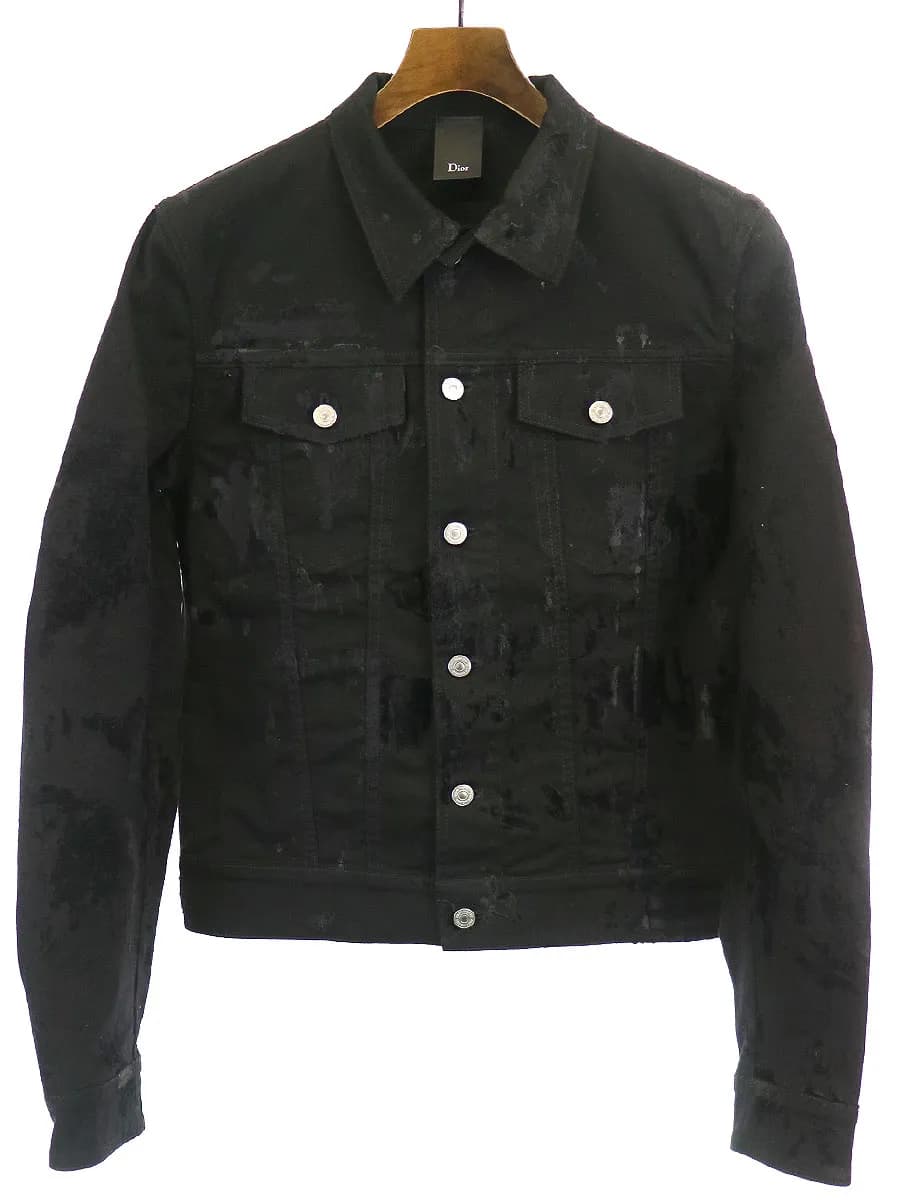 Dior HOMME ディオール オム コーティング加工トラッカージャケット