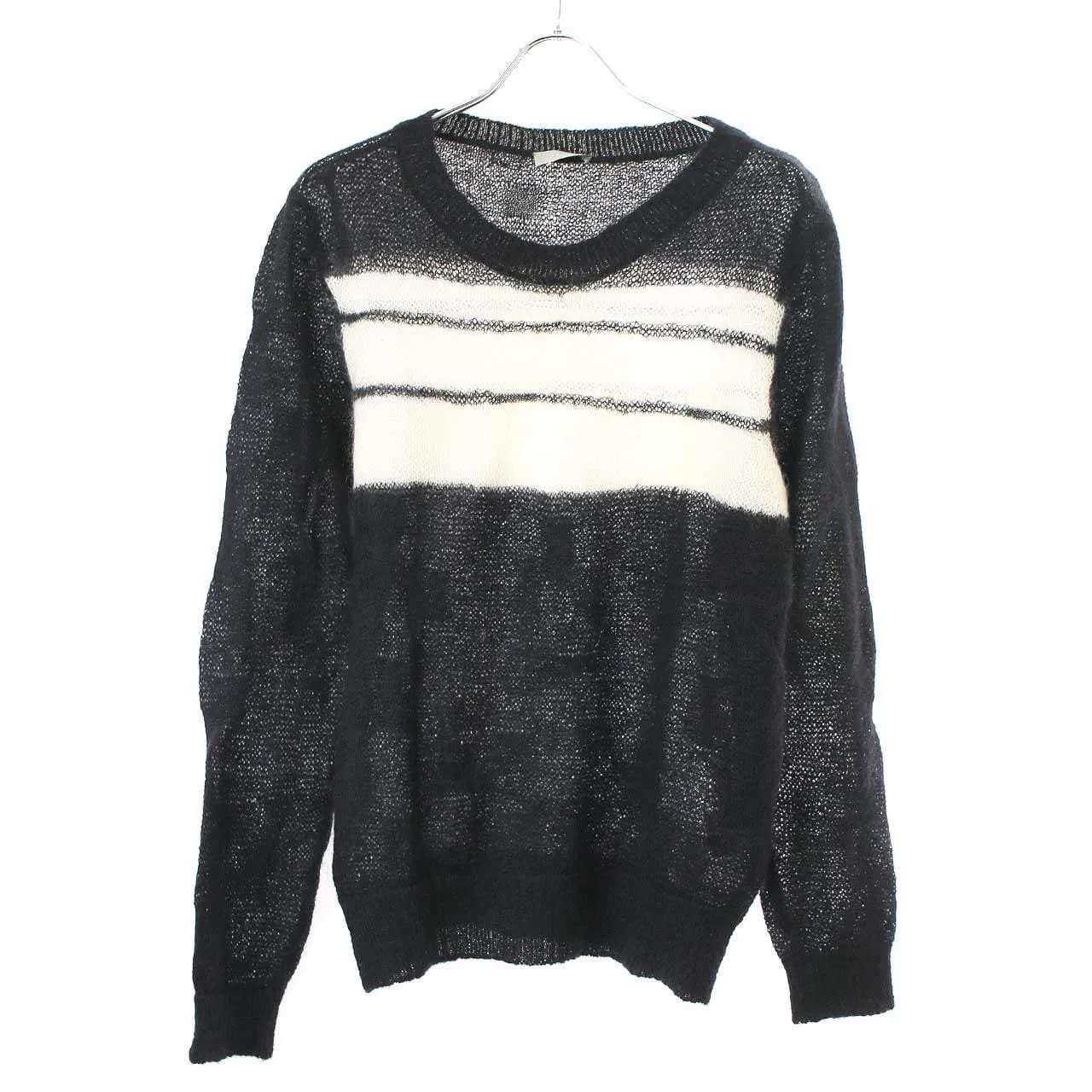 Dior HOMME ディオールオム 2007AW モヘヤウールプルオーバーニットセーター