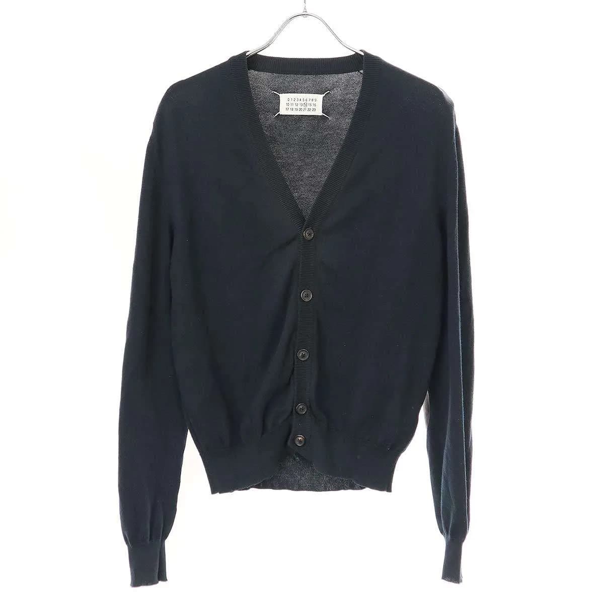 Maison Margiela メゾン マルタン マルジェラ 14 2008SS エルボーパッチコットンニットカーディガン