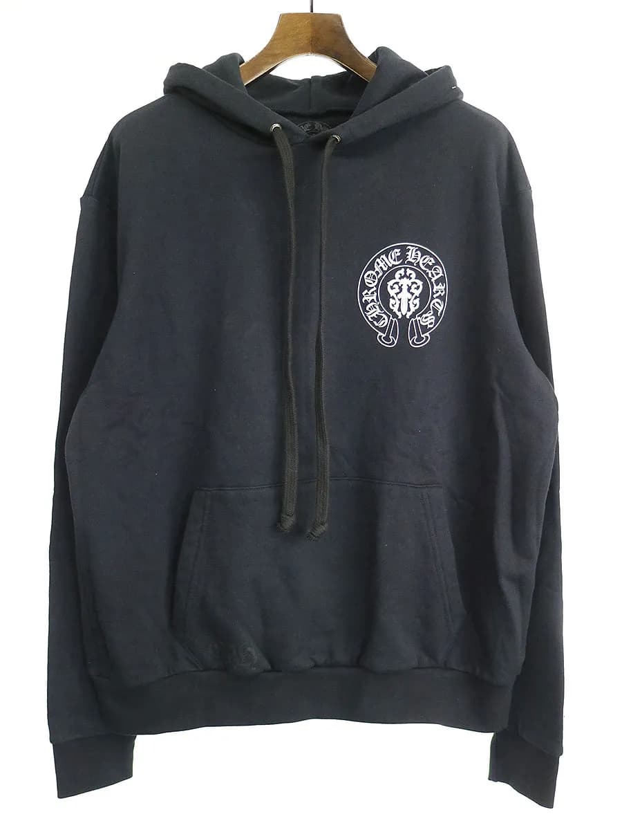 CHROME HEARTS クロムハーツ Flag Hooded Sweatshirt 星条旗プリントスウェットパーカー