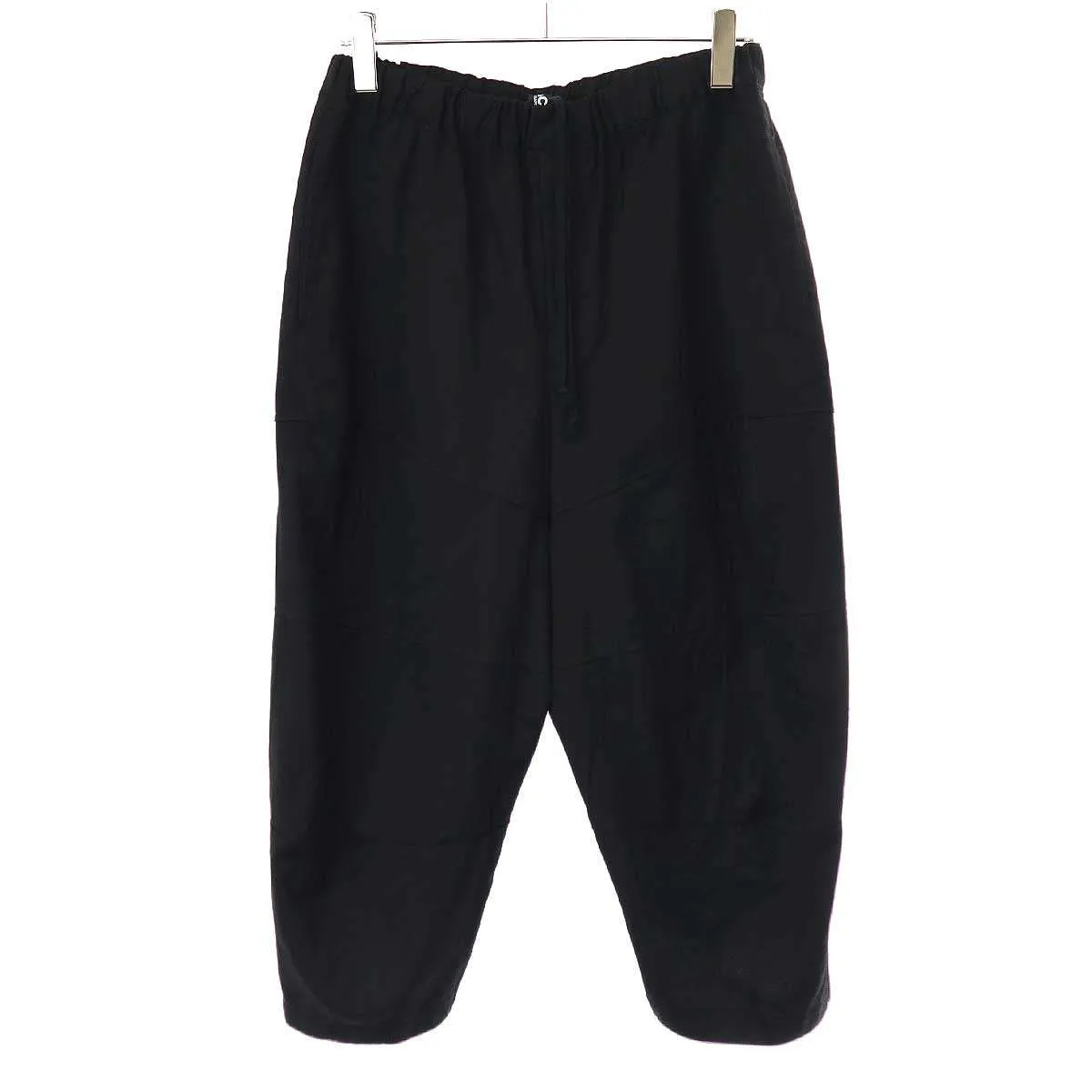 COMME des GARCONS ブラック コムデギャルソン 18SS クロップドーウールイージーパンツ