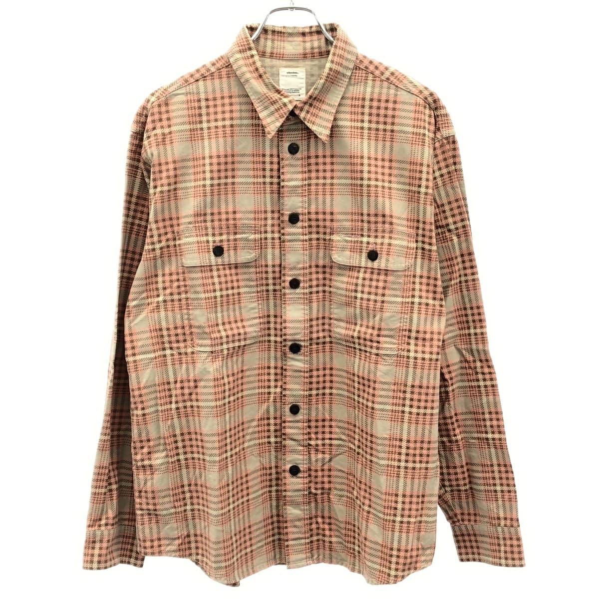 visvim ビズビム 20SS HANDYMAN L/S PT.CHECK ハンディマンチェックシャツ