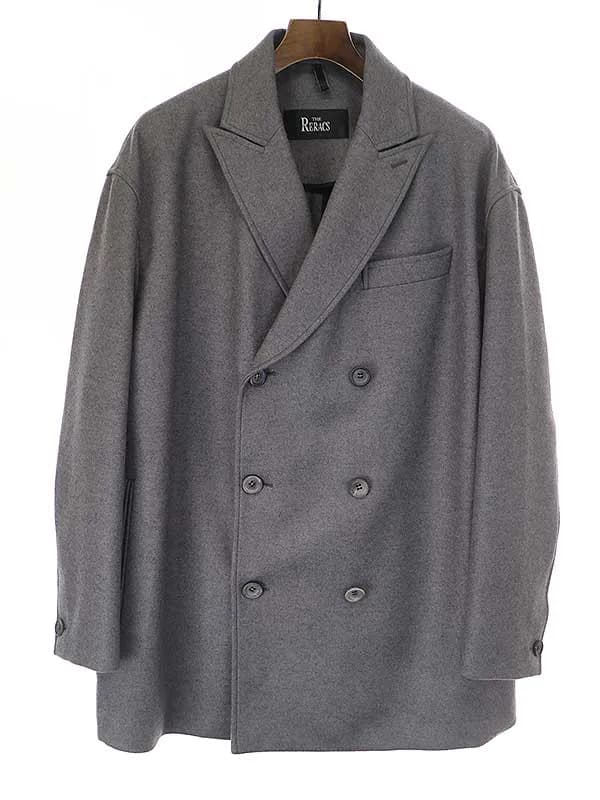 THE RERACS ザ リラクス 19AW ウールライトメルトンダブルブレストジャケット