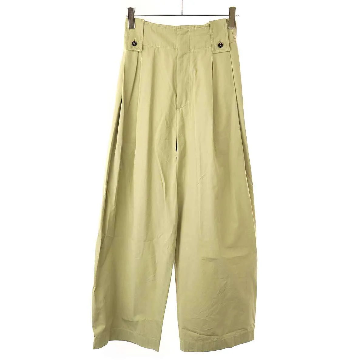 BOTTEGA VENETA ボッテガヴェネタ 23SS ワイドレッグコットンパンツ