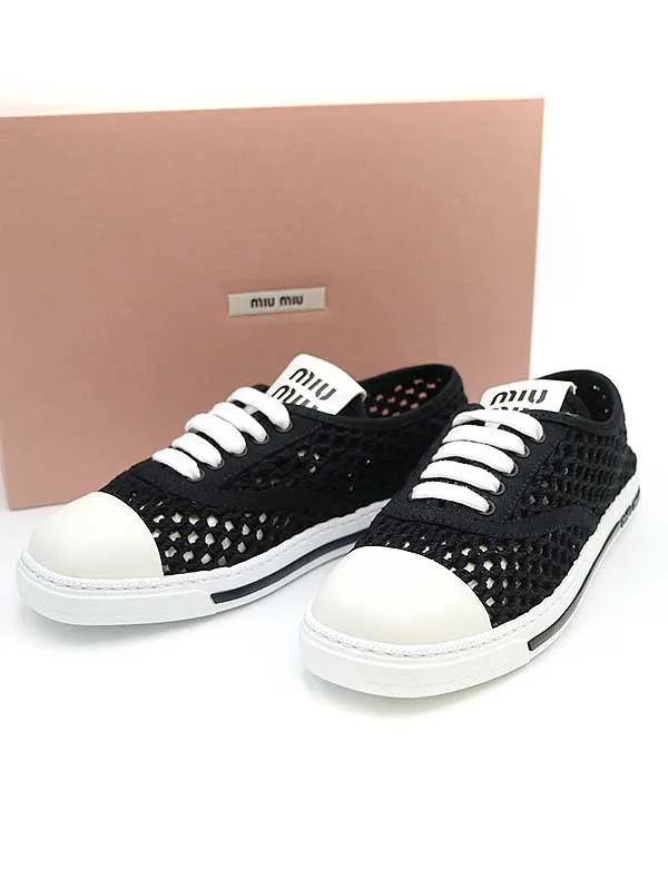 miu miu ミュウミュウ ローカットメッシュスニーカー