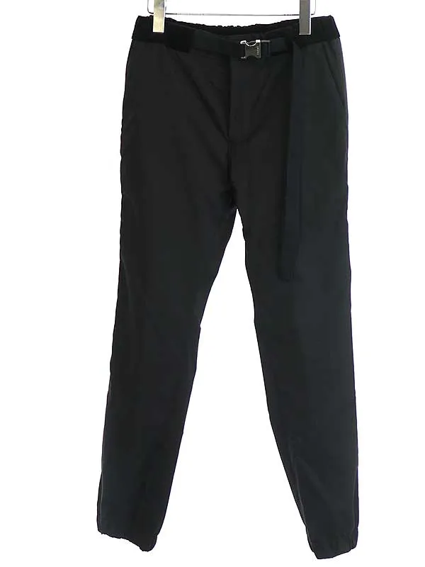 sacai サカイ 21AW サイドラインス―チングベルテッドパンツ